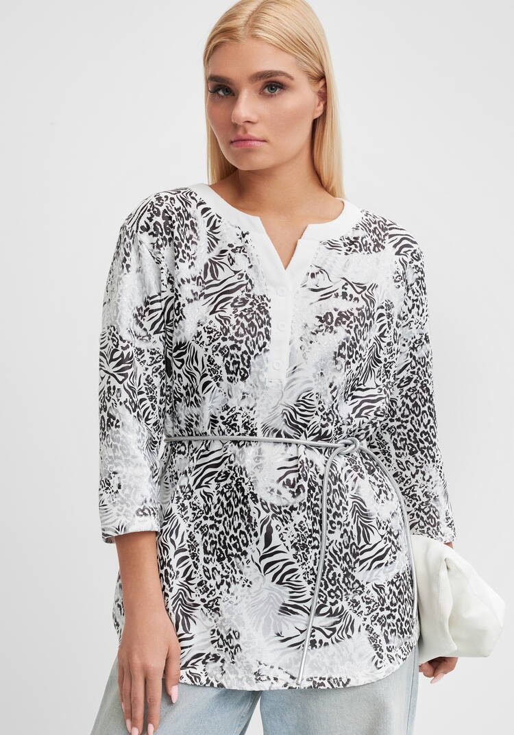 Блуза Хорошее настроение шир.  750, рис. 1