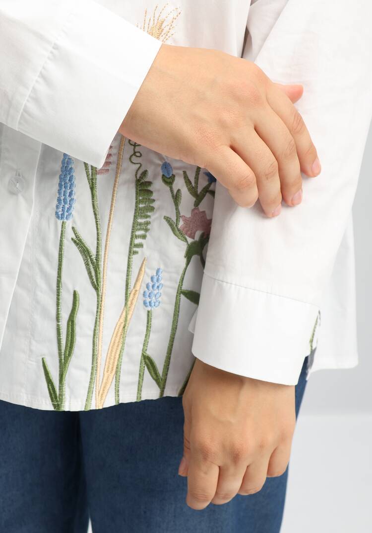 Рубашка с вышивкой по низу шир.  750, рис. 6