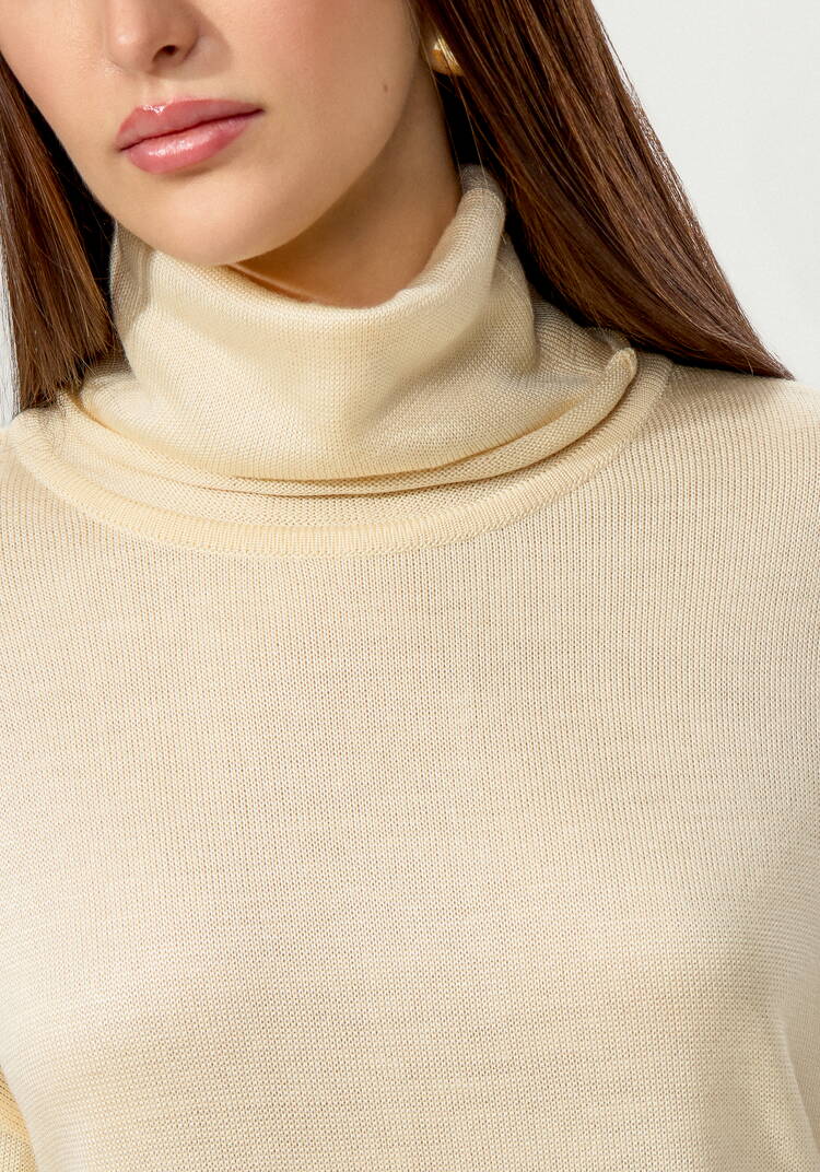 Удлиненная туника с воротником хомут шир.  750, рис. 13