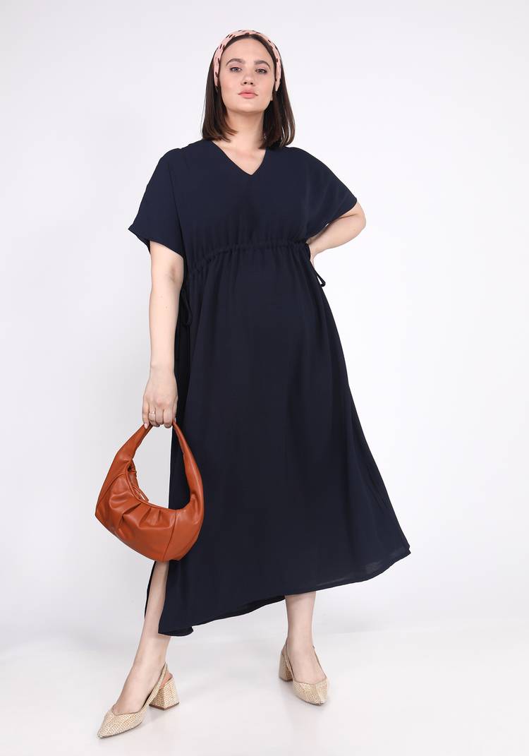 Платье со спущенным рукавом шир.  750, рис. 10