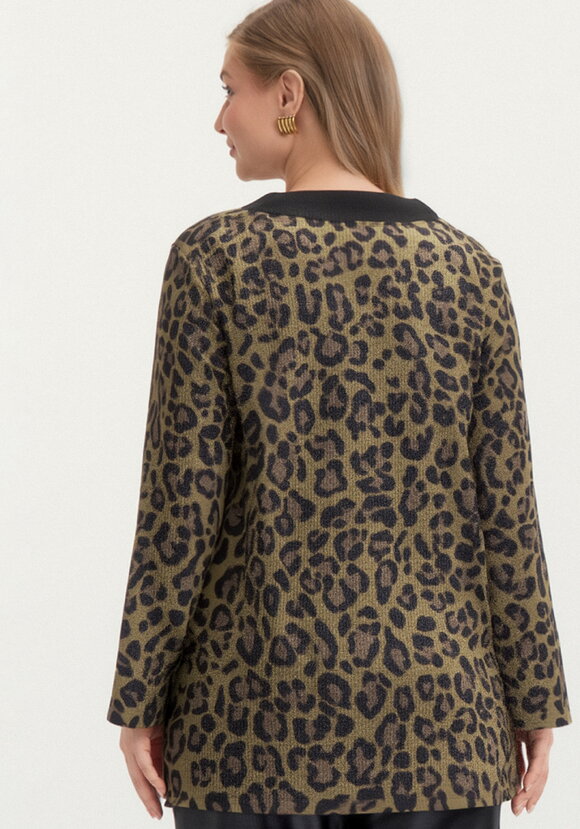 Кардиган с aнималистичным принтом шир.  580, рис. 12