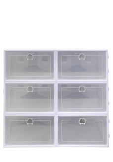 Складные коробки для хранения обуви, 6 шт.