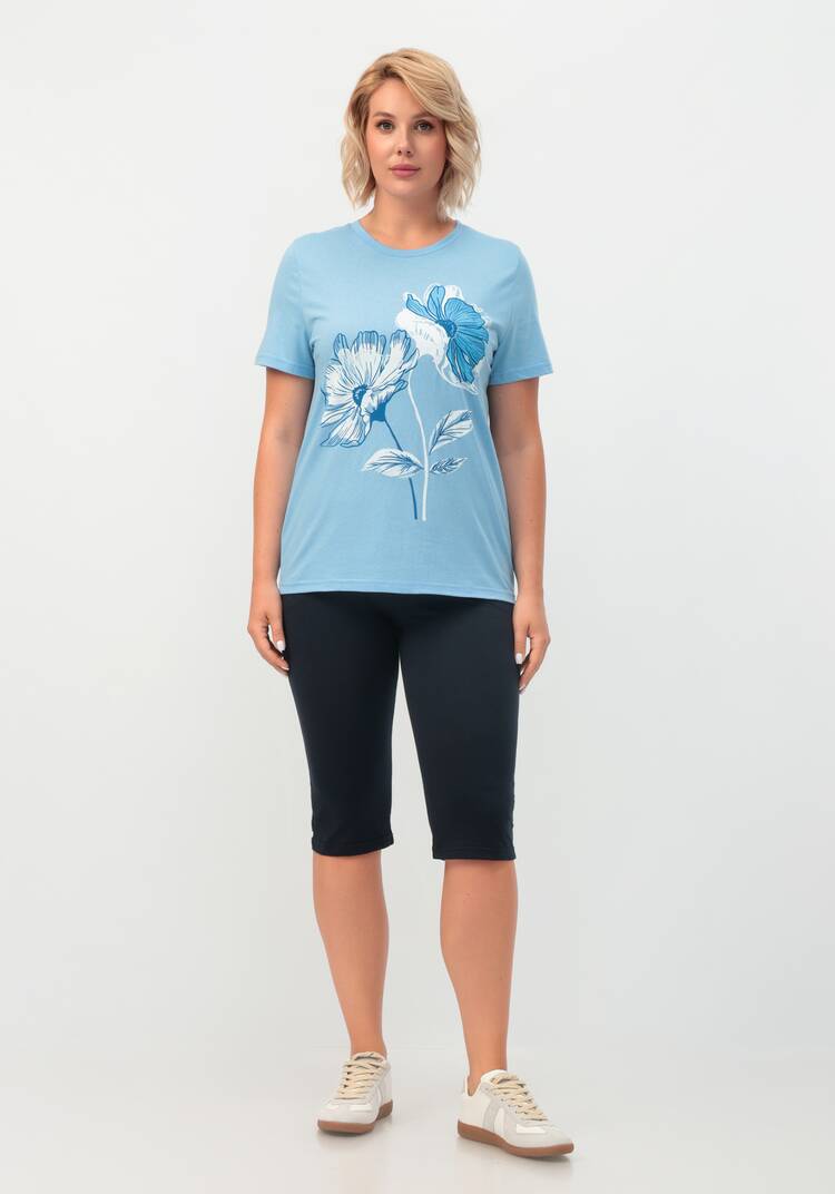 Костюм с принтом на футболке шир.  750, рис. 53