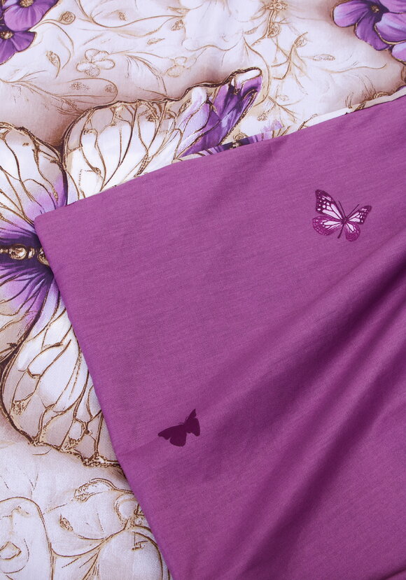 КПБ сатин Жемчужный сад шир.  580, рис. 4