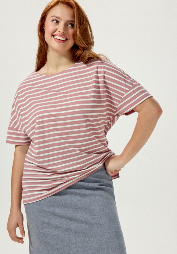 Футболка в горизонтальную полоску шир.  580, рис. 1