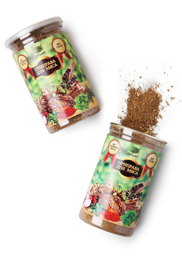 Приправа, набор из 2 банок шир.  580, рис. 10