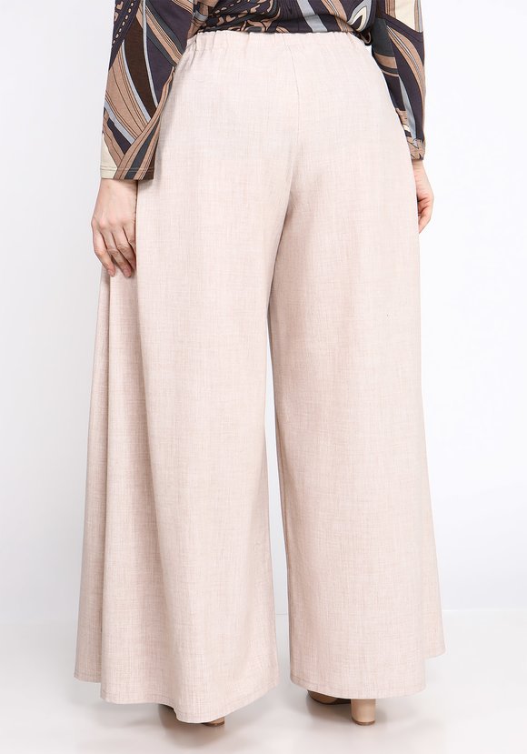 Брюки широкие со складками на карманах шир.  580, рис. 2