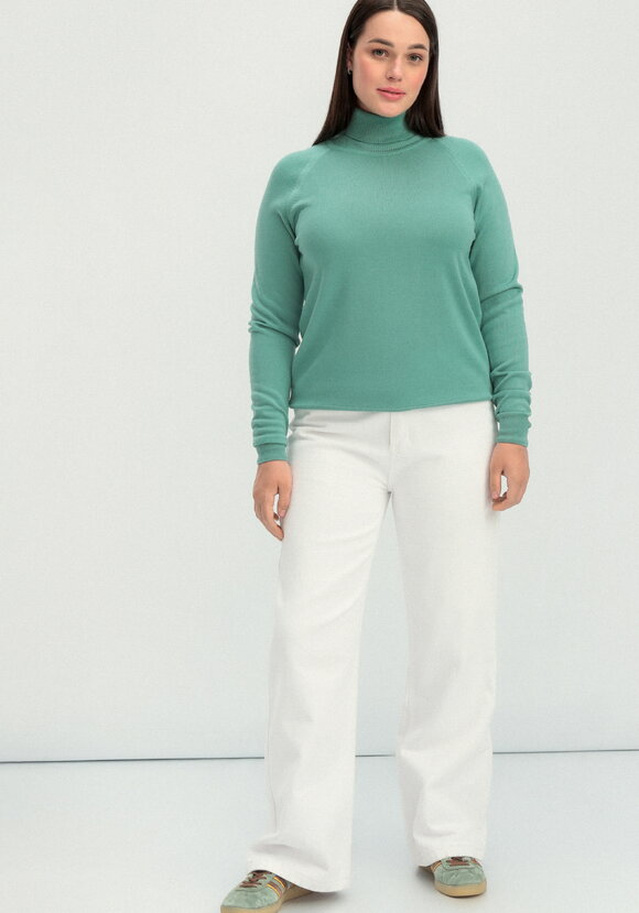 Джемпер прямого силуэта с высоким воротом шир.  580, рис. 24