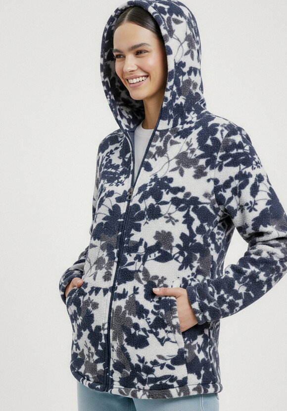 Толстовка из принтованного флиса шир.  580, рис. 11