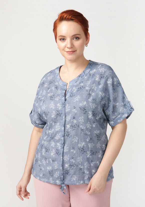 Блуза Нежный день шир.  580, рис. 10