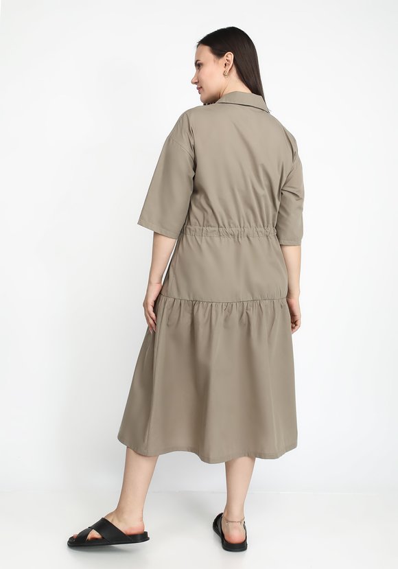 Платье с воланом и кулиской шир.  580, рис. 7