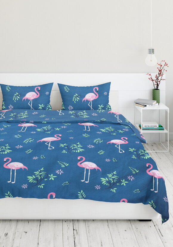 КПБ Розовый фламинго шир.  580, рис. 1