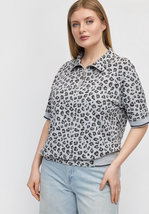 Поло Пятнистый леопард шир.  580, рис. 1