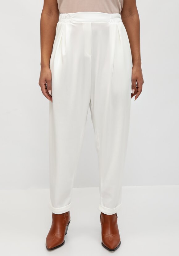 Брюки-бананы с комфортным поясом шир.  580, рис. 4