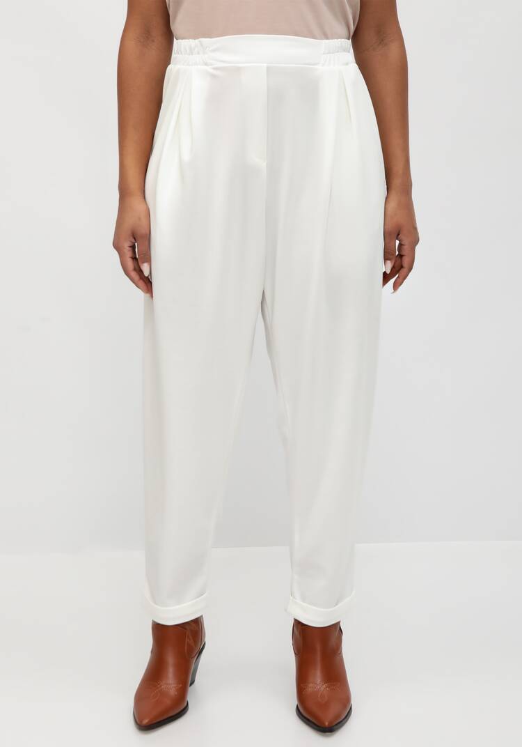 Брюки-бананы с комфортным поясом шир.  750, рис. 4