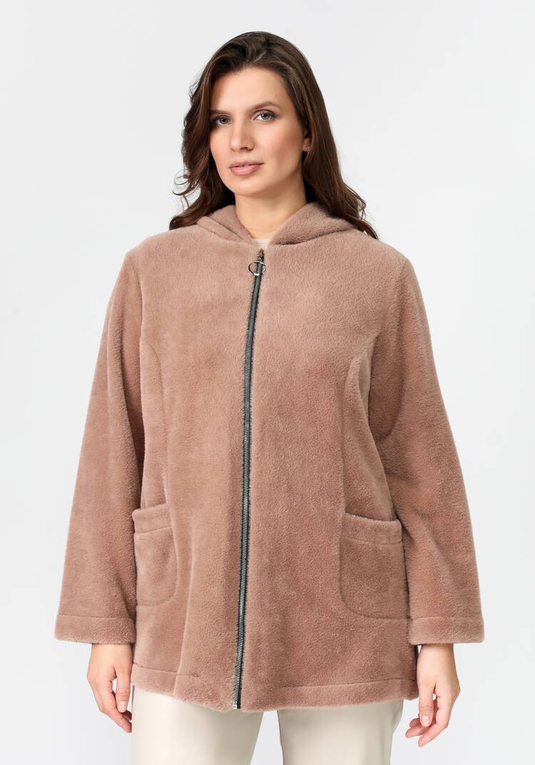 Толстовка плюшевая на молнии с капюшоном шир.  750, рис. 31