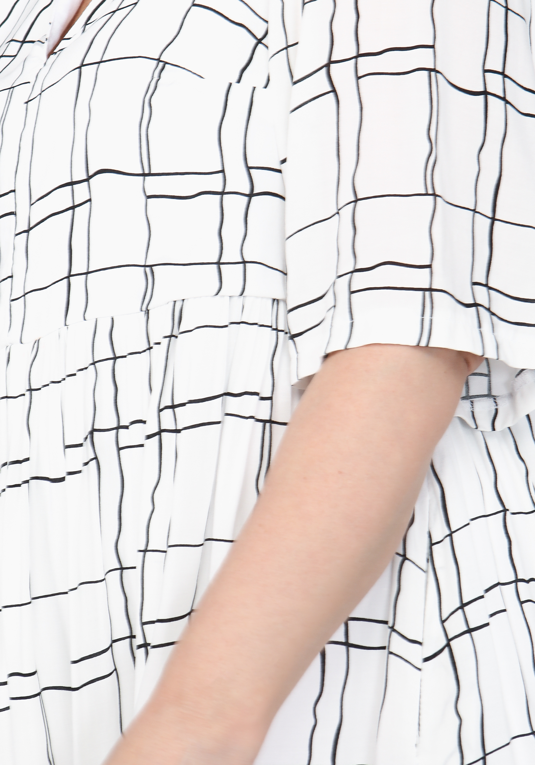 Платье свободного кроя с подкладом Alex Voice Collection, размер 50, цвет черный свободная модель - фото 5