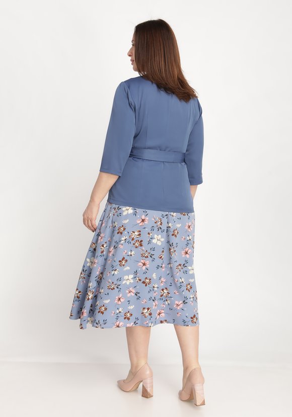 Костюм двойка: жакет и юбка шир.  580, рис. 2