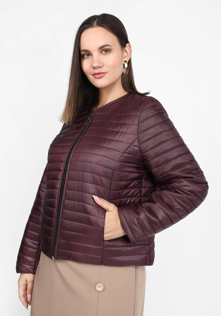 Куртка с карманами и горизонтальной стежкой шир.  750, рис. 5