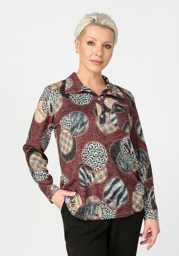 Блуза Первое впечатление шир.  580, рис. 11