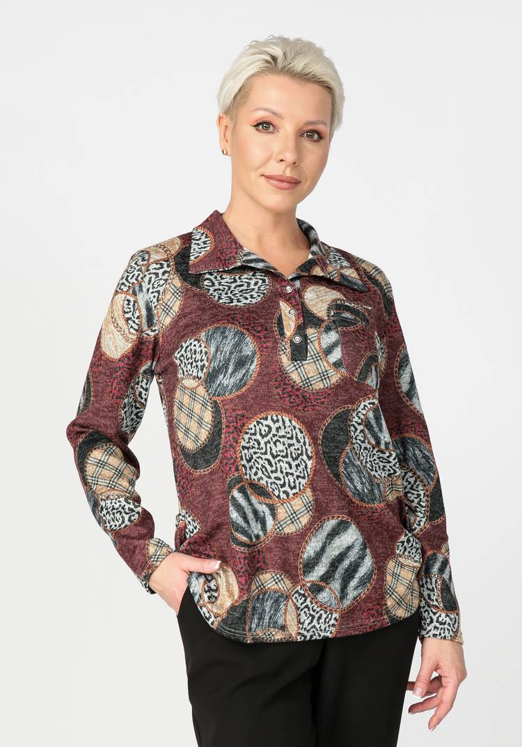 Блуза Первое впечатление шир.  750, рис. 11