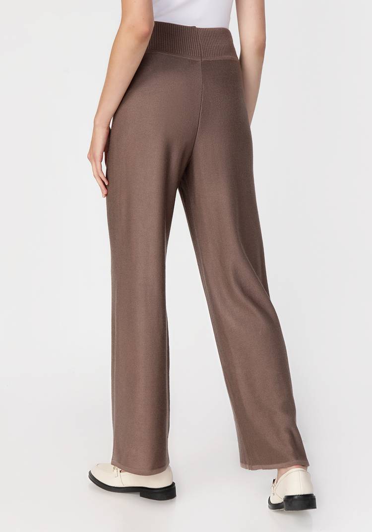 Брюки женские широкие однотонные шир.  750, рис. 10