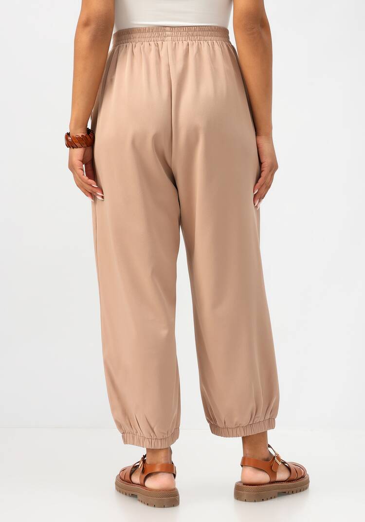 Брюки бананы на резинке с карманами шир.  750, рис. 19