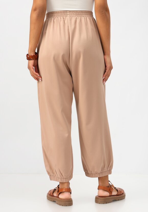 Брюки бананы на резинке с карманами шир.  580, рис. 19