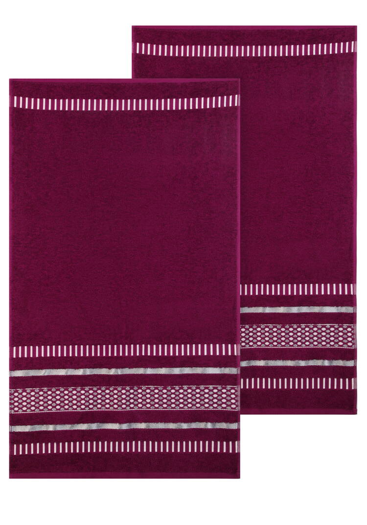Полотенце махровое Алетта, 2 шт. шир.  750, рис. 1