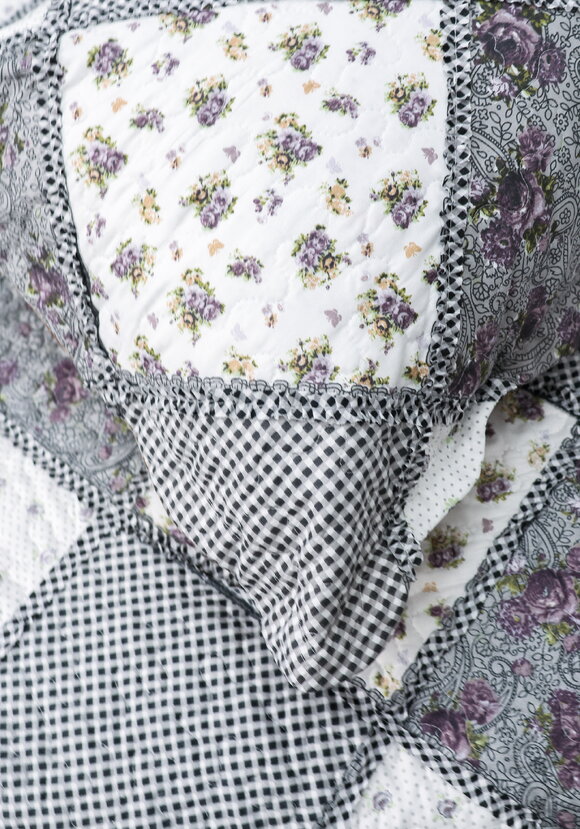 Покрывало с наволочками Печворк шир.  580, рис. 74