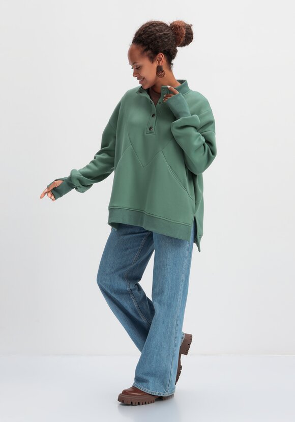 Толстовка с застёжкой на кнопках шир.  580, рис. 20