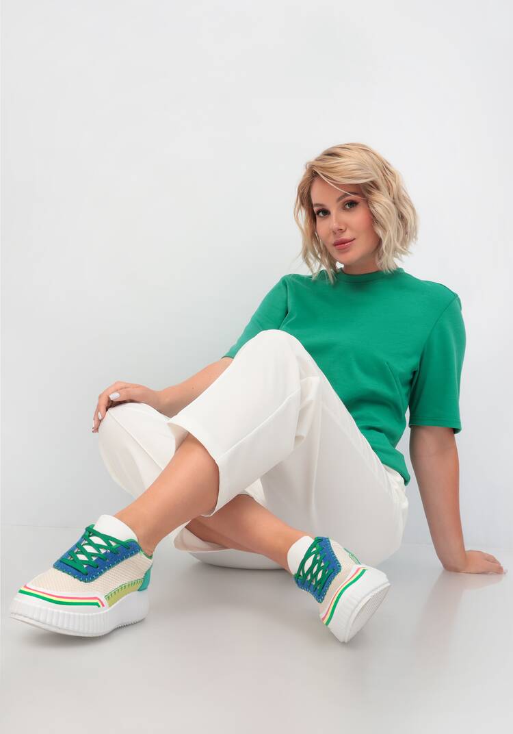 Кроссовки женские Мультиколор шир.  750, рис. 7