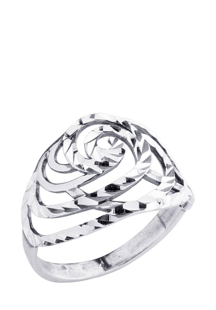 Кольцо серебряное Цветочное вдохновение шир.  750, рис. 1