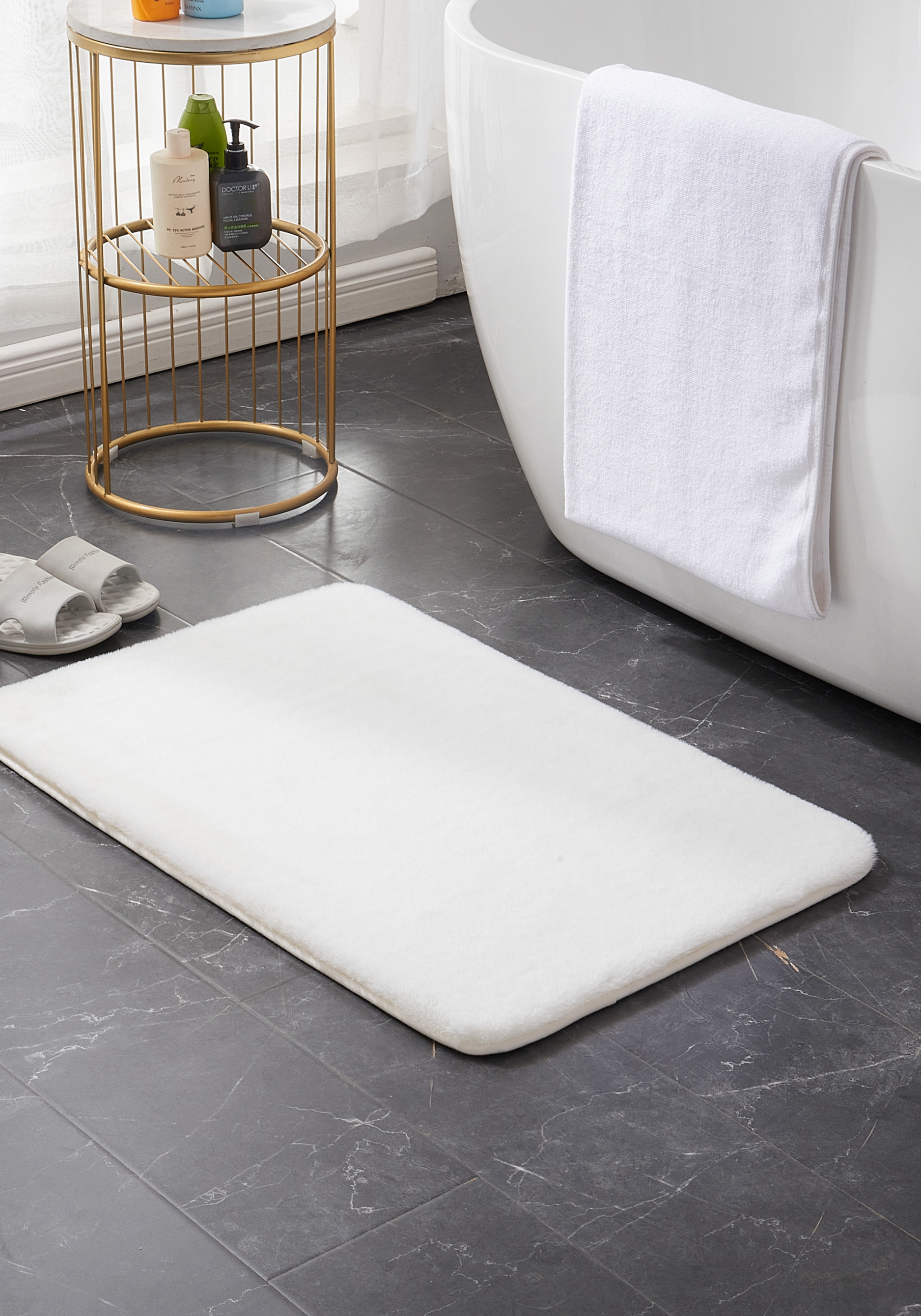 

Коврик "Пушистый кроль", Коричневый