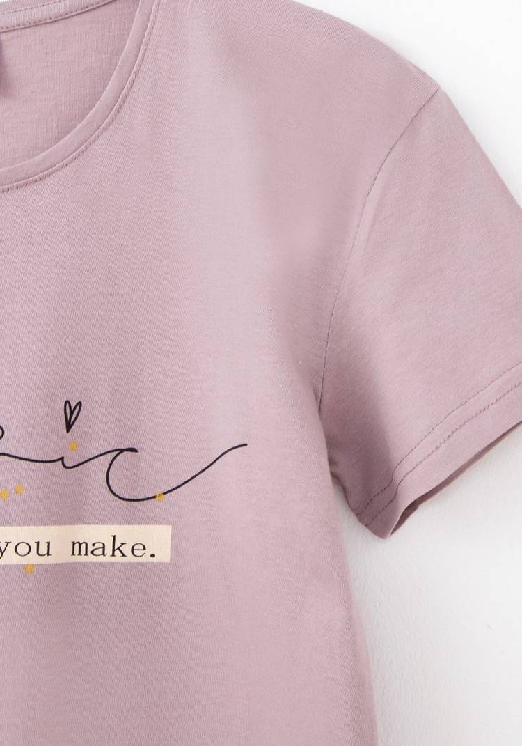 Футболка женская, цвет бежевый шир.  750, рис. 3