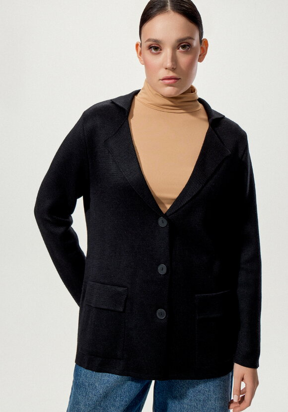 Пиджак с английским воротником шир.  580, рис. 1