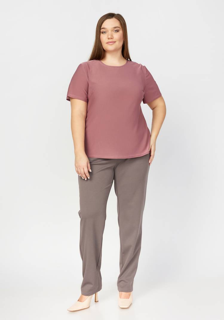 Футболка женская с коротким рукавом шир.  750, рис. 7