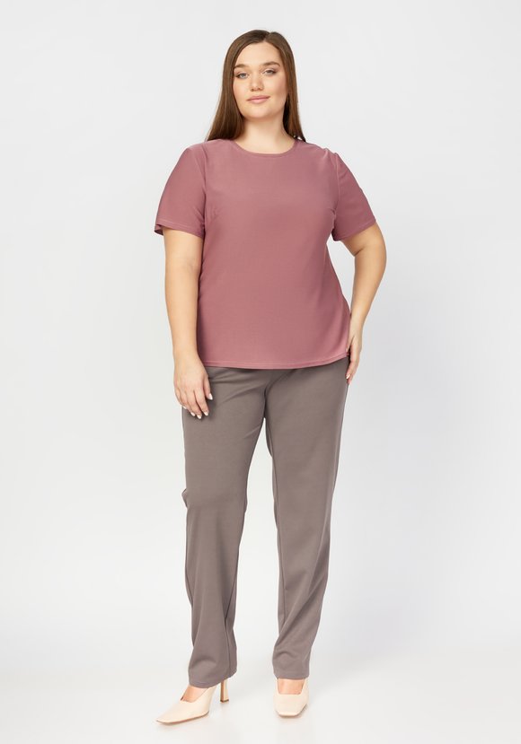 Футболка женская с коротким рукавом шир.  580, рис. 7