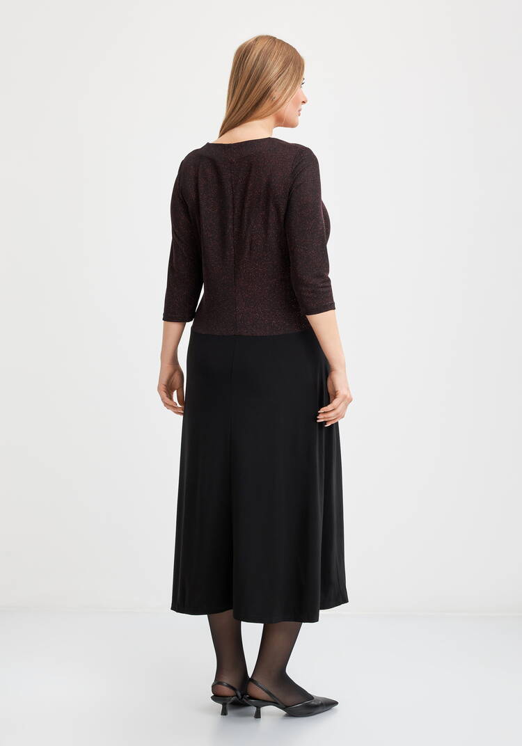 Платье Алина с эффектом костюма шир.  750, рис. 9