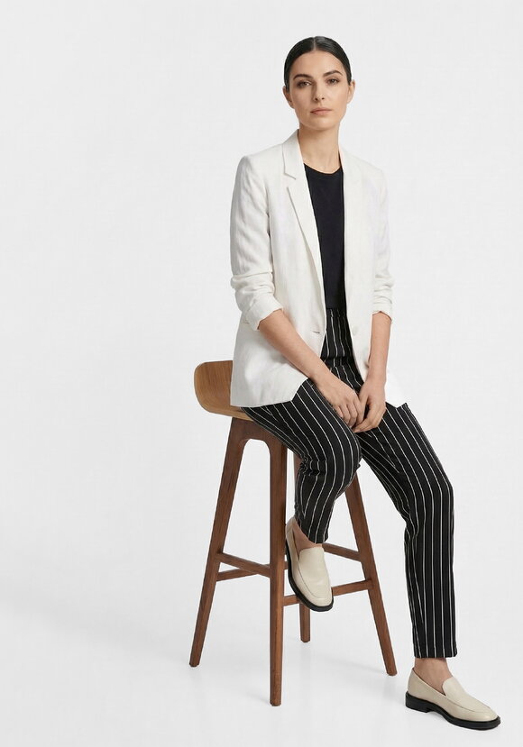 Брюки женские прямые, зауженные шир.  580, рис. 5