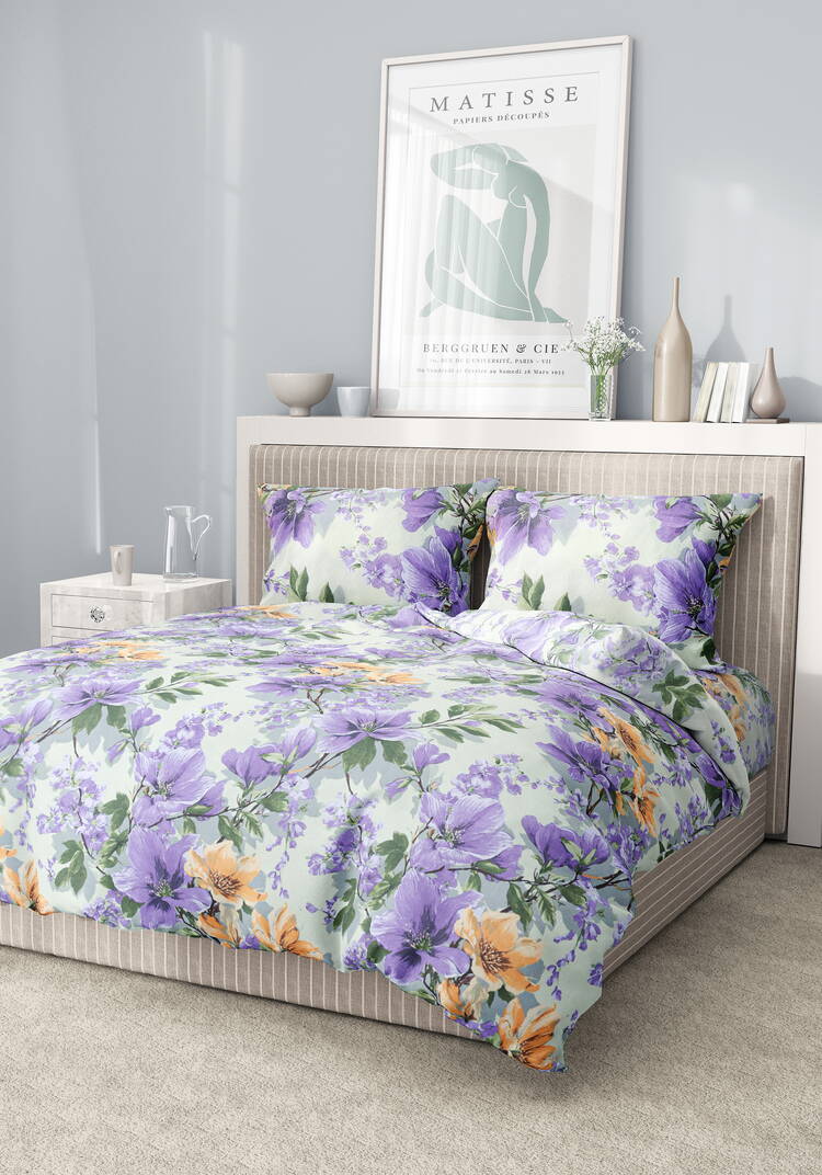 КПБ бязь Цветочная рапсодия шир.  750, рис. 8