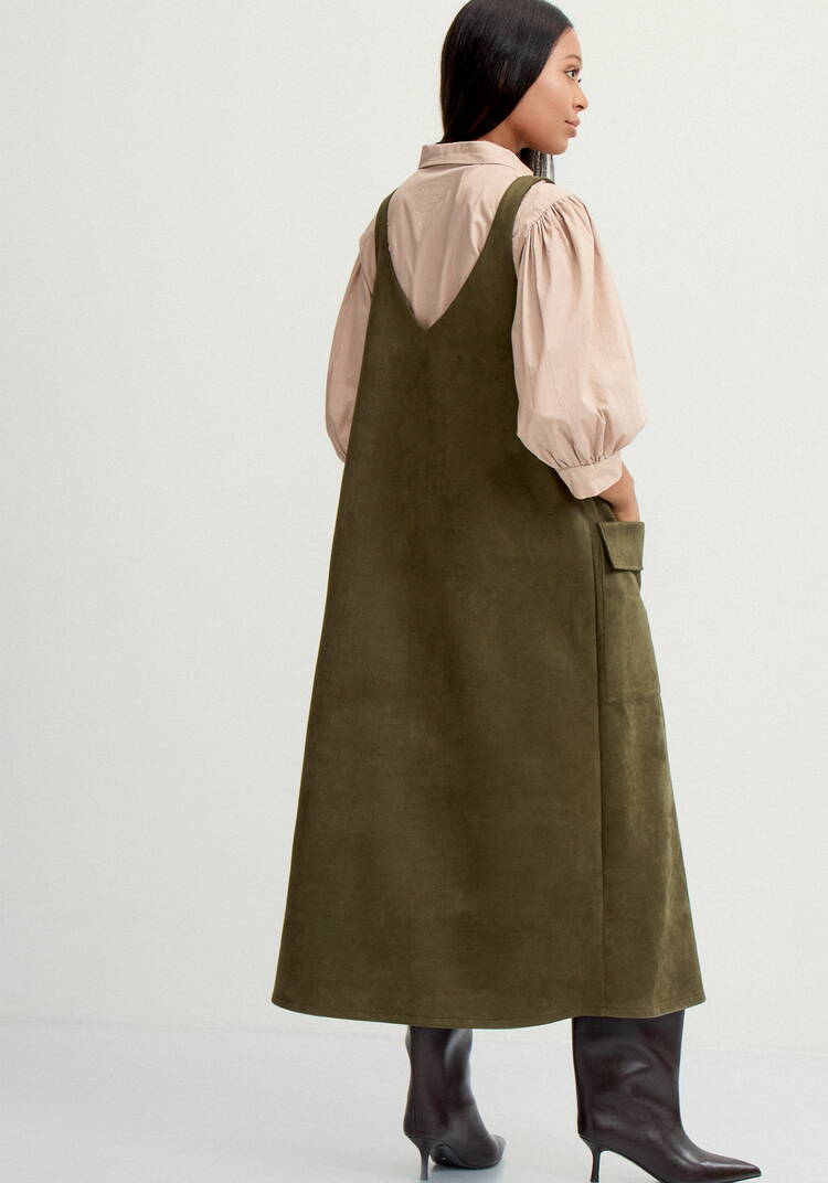 Сарафан с имитацией застёжки шир.  750, рис. 27