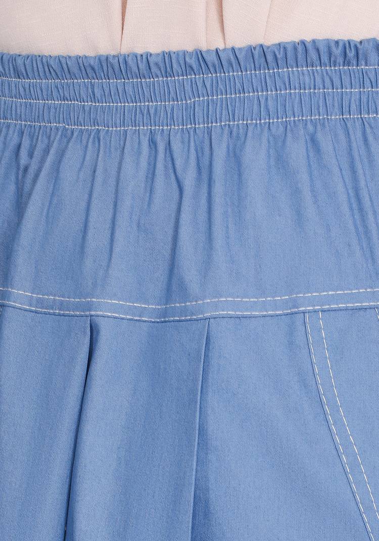 Юбка на кокетке расклешенная к низу шир.  750, рис. 4