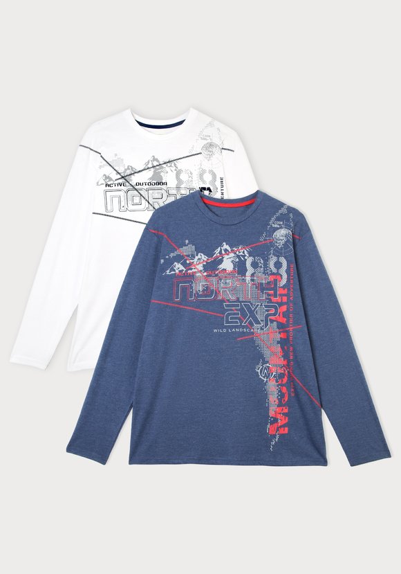 Комплект лонгсливов Фредерик, 2 шт. шир.  580, рис. 1