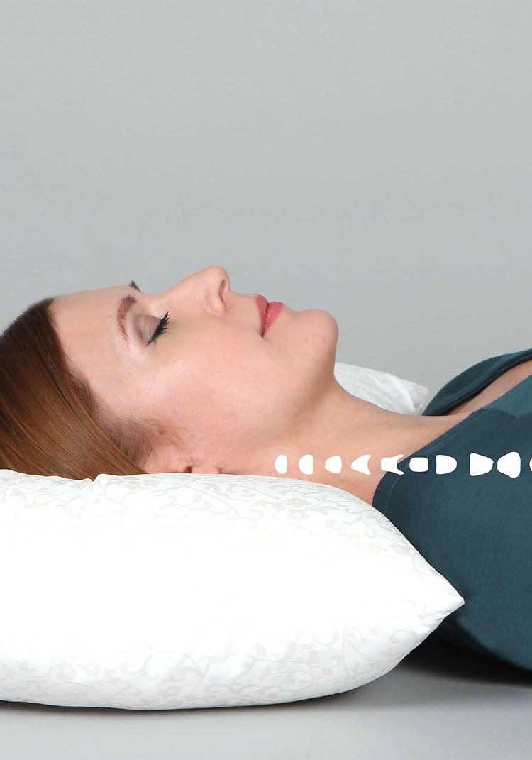 Ортопедическая подушка Идеальный сон шир.  750, рис. 3