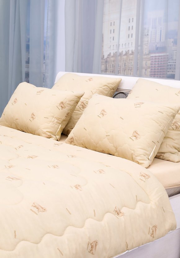 Одеяло с овечьей шерстью Золотое руно  шир.  580, рис. 2