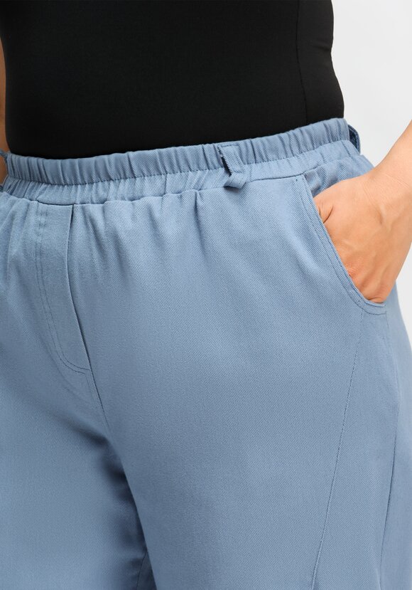 Брюки с контрастной отделкой шир.  580, рис. 13