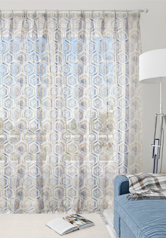 Тюль Галактика шир.  580, рис. 1