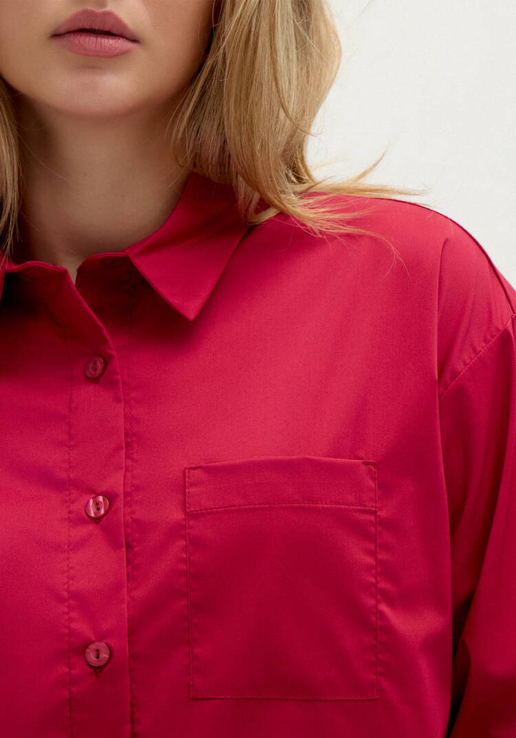 Рубашка оверсайз со спущенным плечом шир.  750, рис. 23