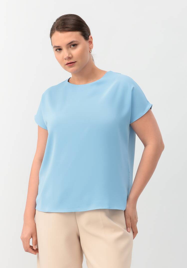 Блуза Клементина шир.  750, рис. 21